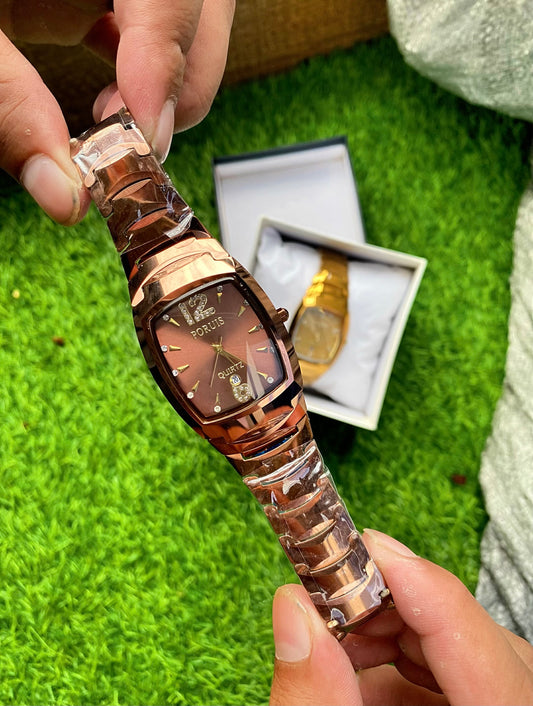 Full Diastar waterproof and scratch proof orignal Watch with Date Function